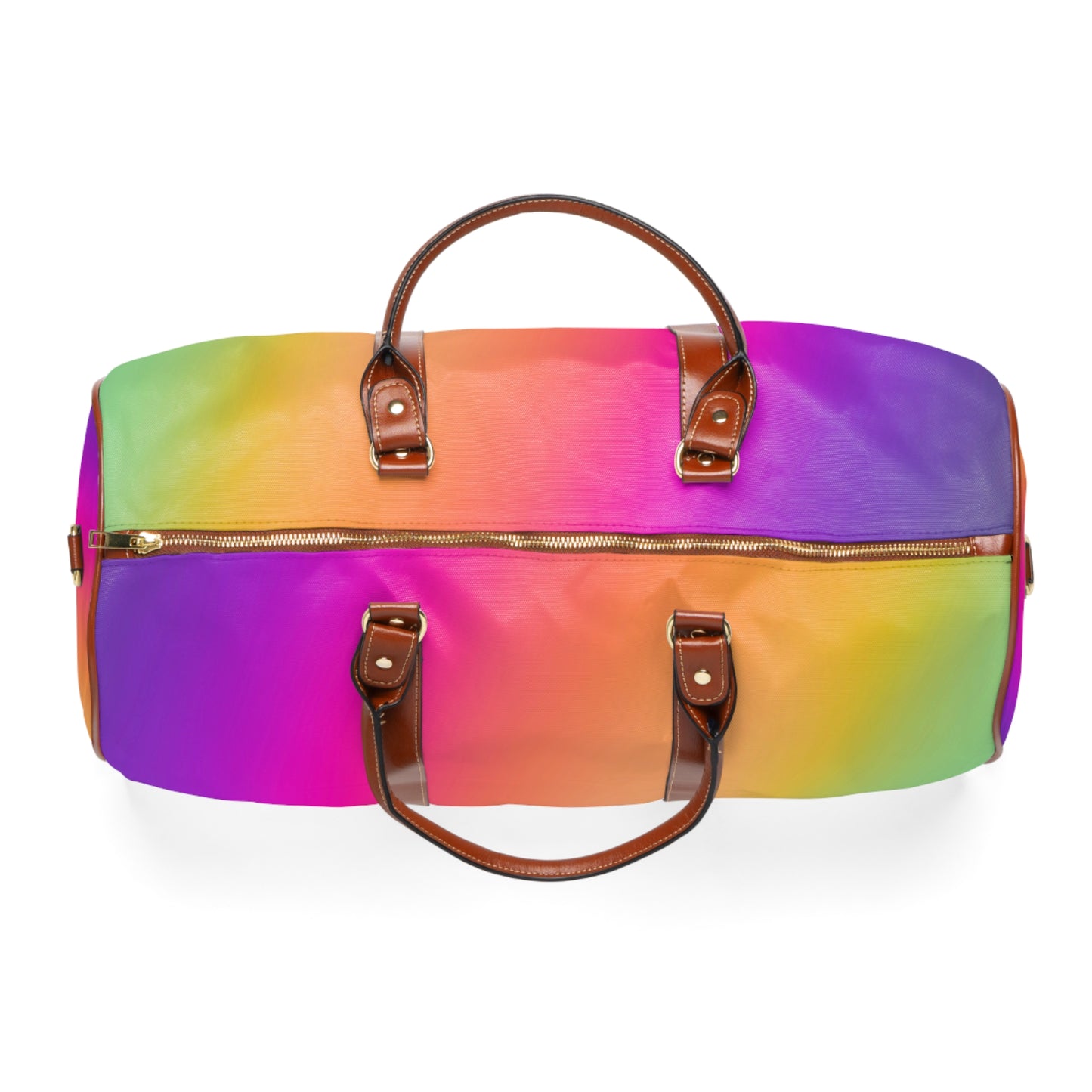 I Feel Like A Rainbow Waterproof Travel Bag