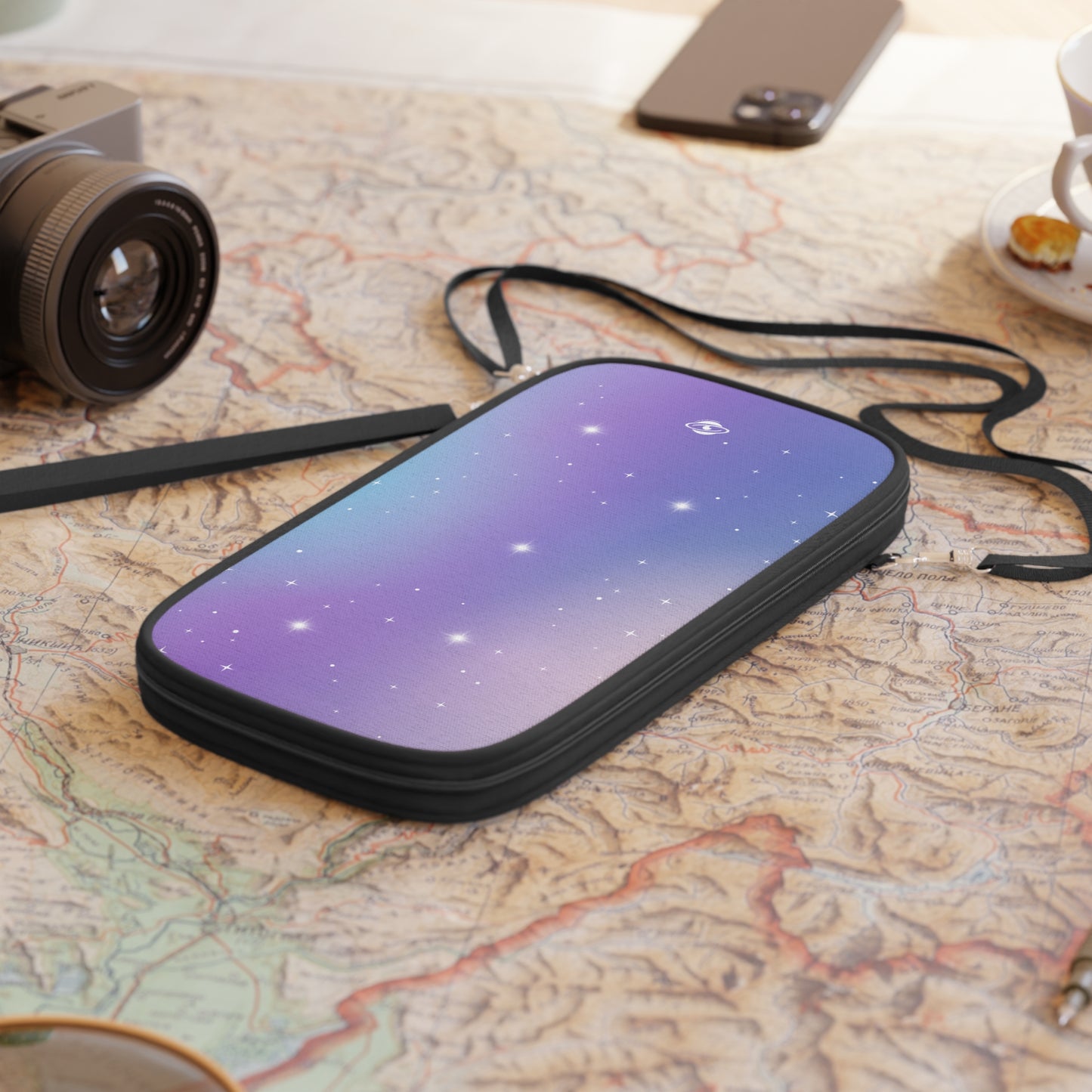 Purple Rain Passport Wallet