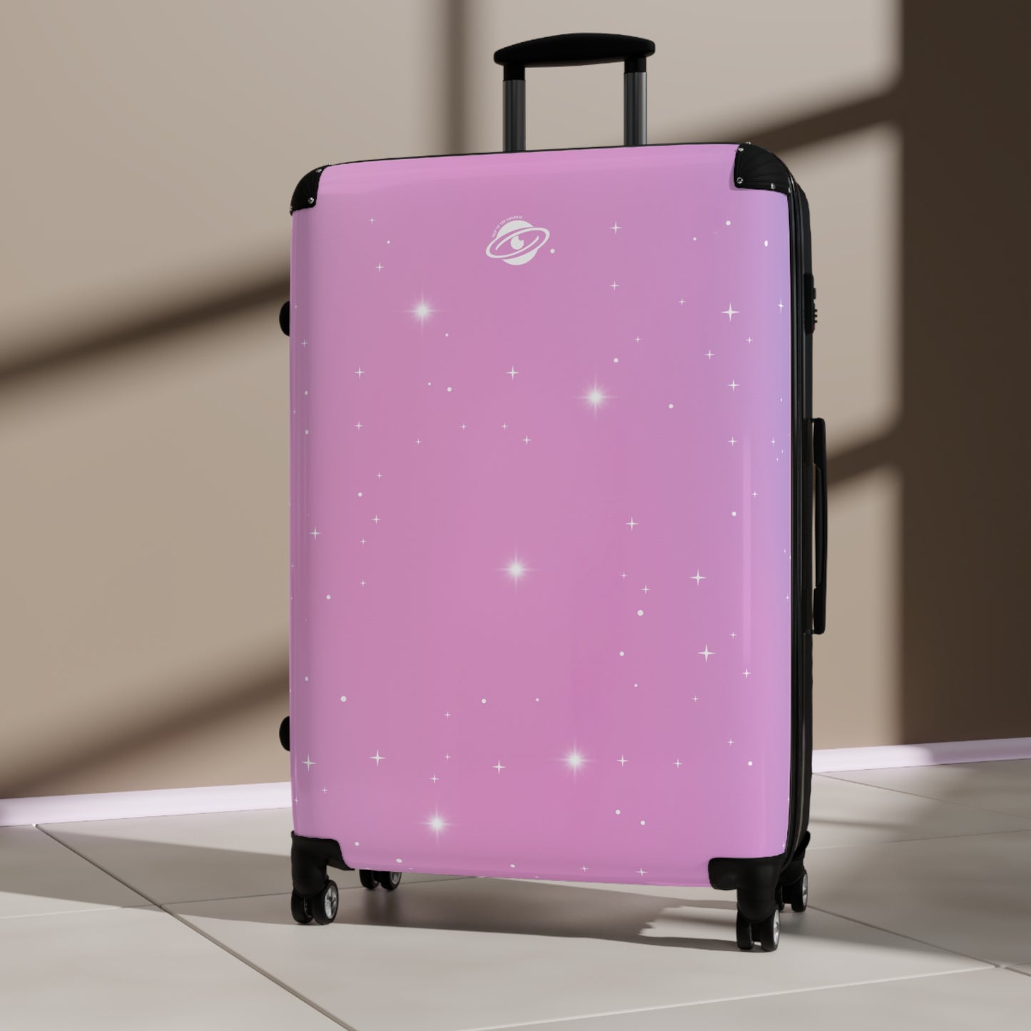 Pretty In Pink Check-In Suitcase
