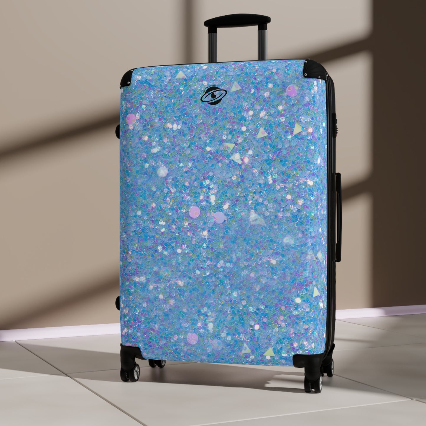 All That Glitters Check-In Suitcase