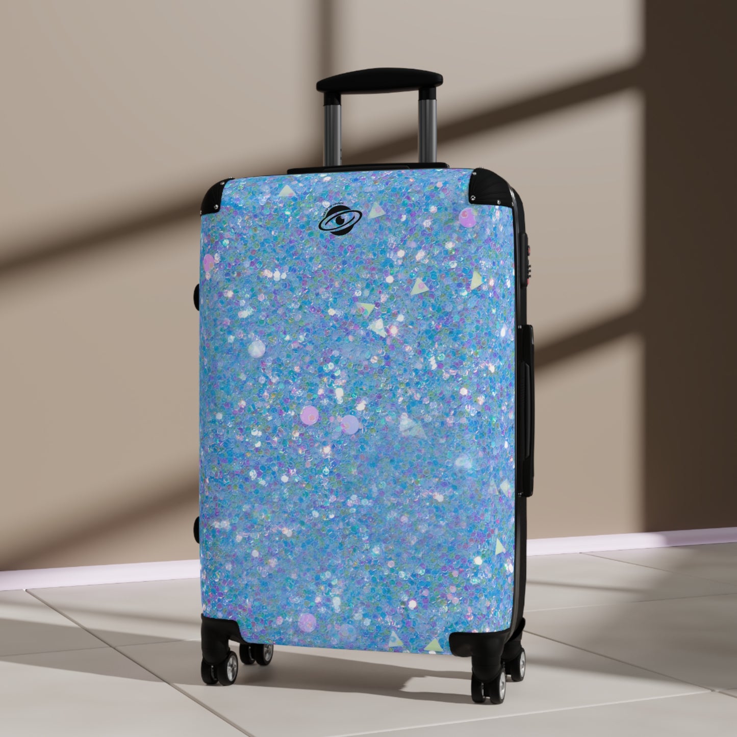 All That Glitters Check-In Suitcase