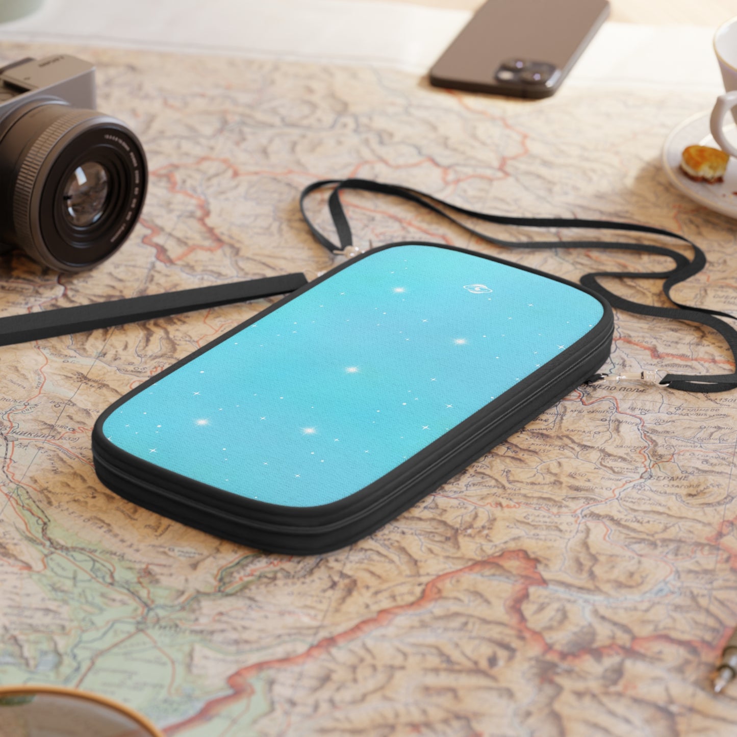 Baby Blue Passport Wallet