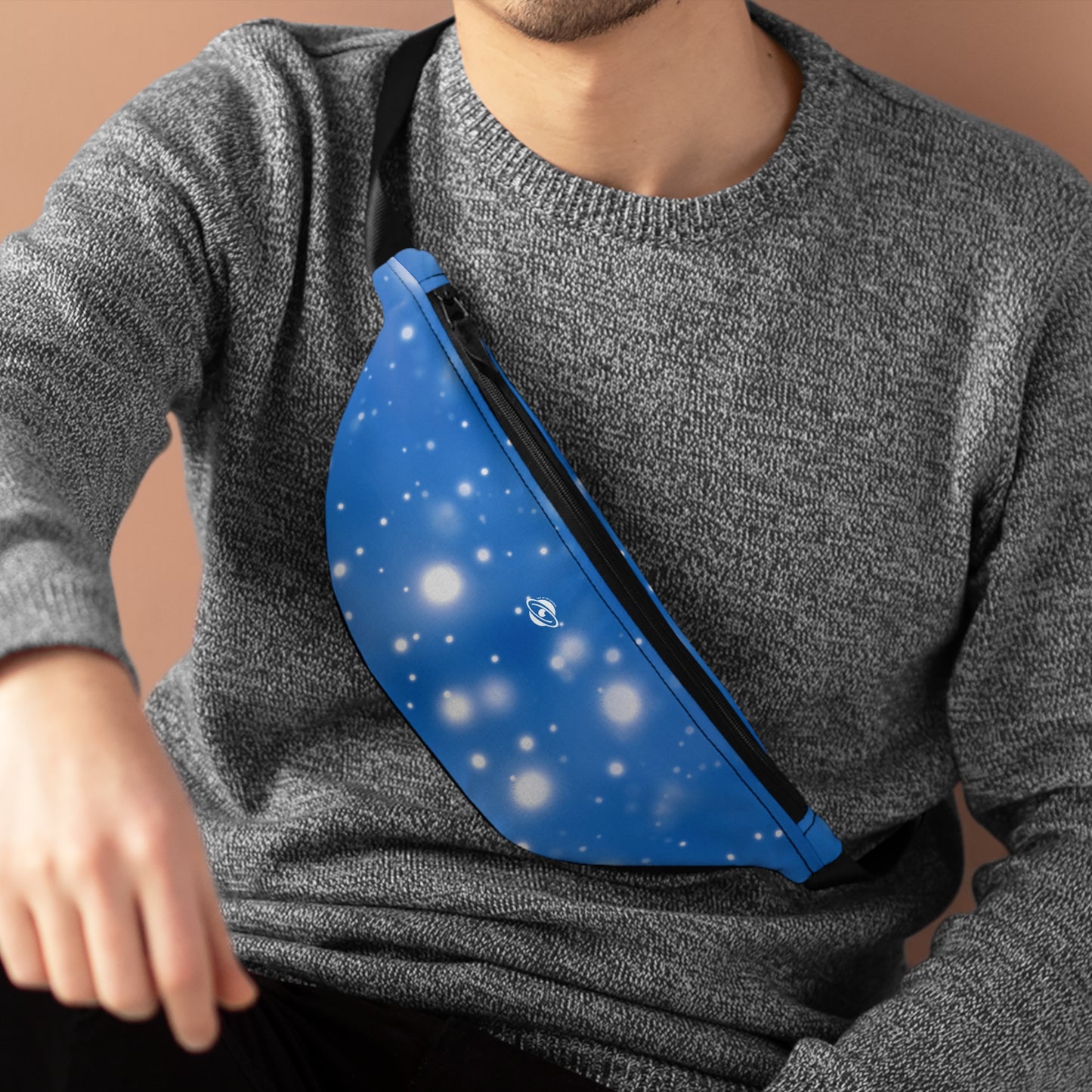 Blue Cookie Fanny Pack