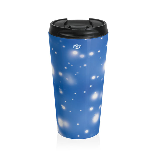 Blue Cookie Stainless Steel Travel Mug