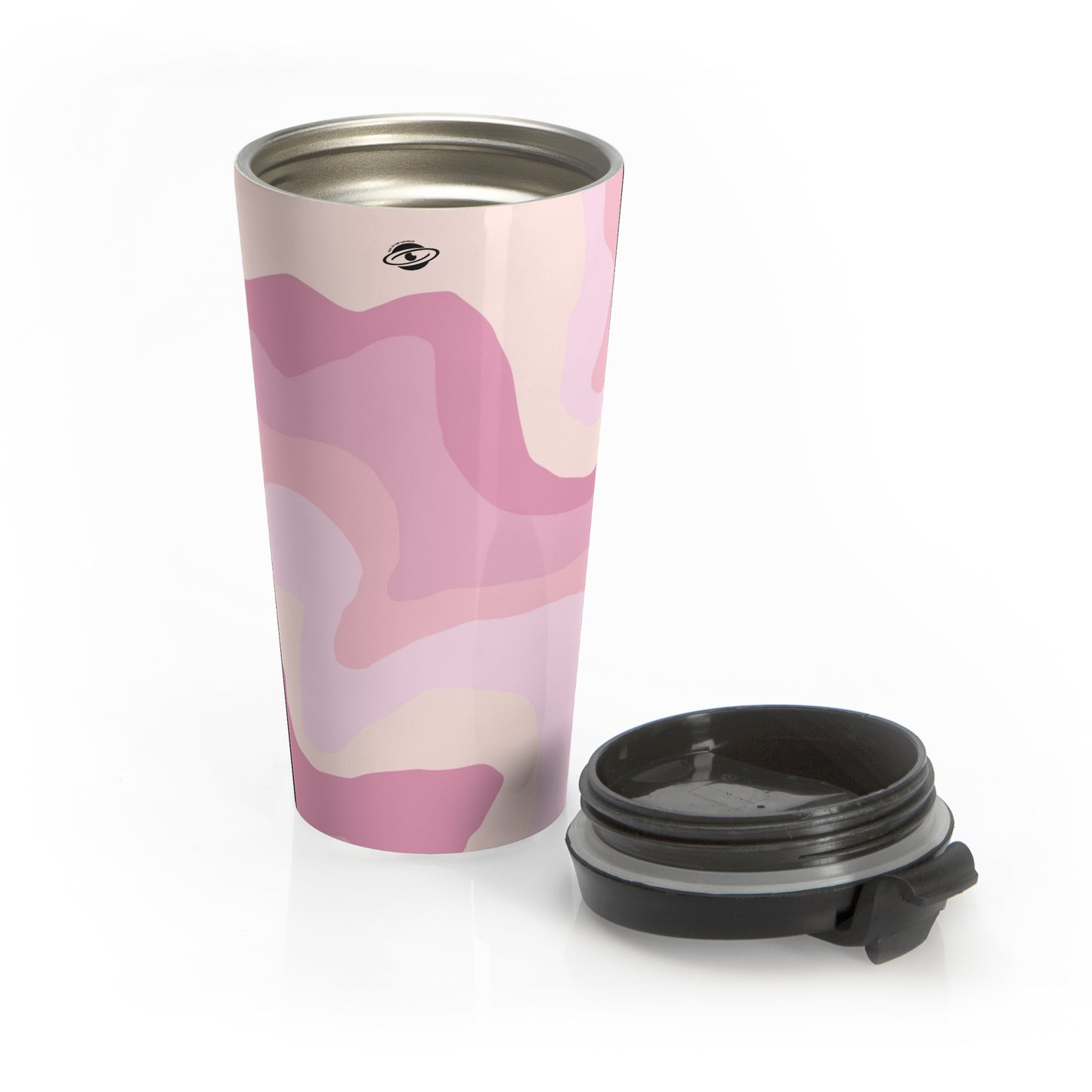 Strawberry Fields Stainless Steel Travel Mug
