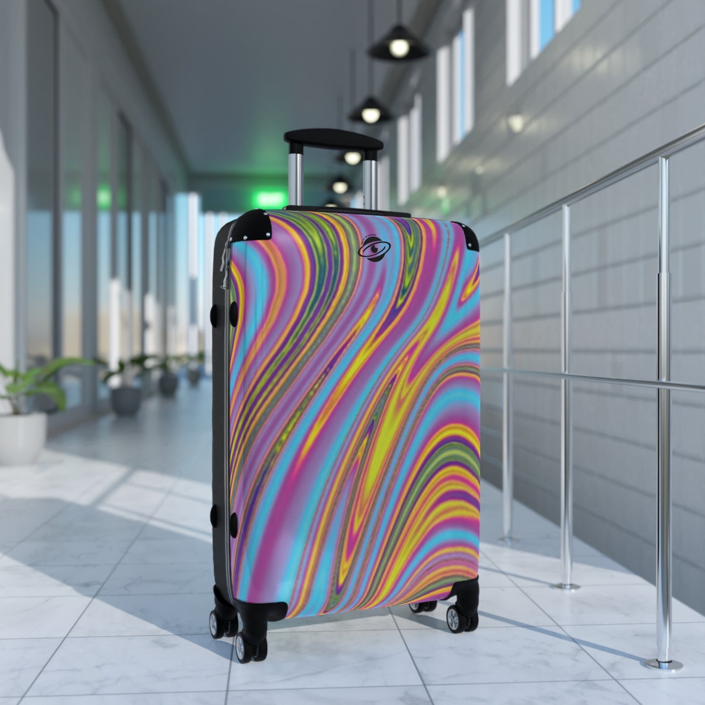 Space Oddity Check-In Suitcase