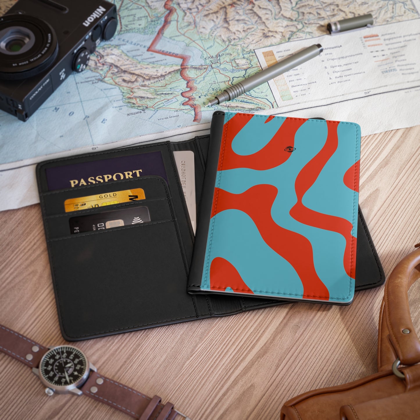 Eye Of The Tiger Passport Cover