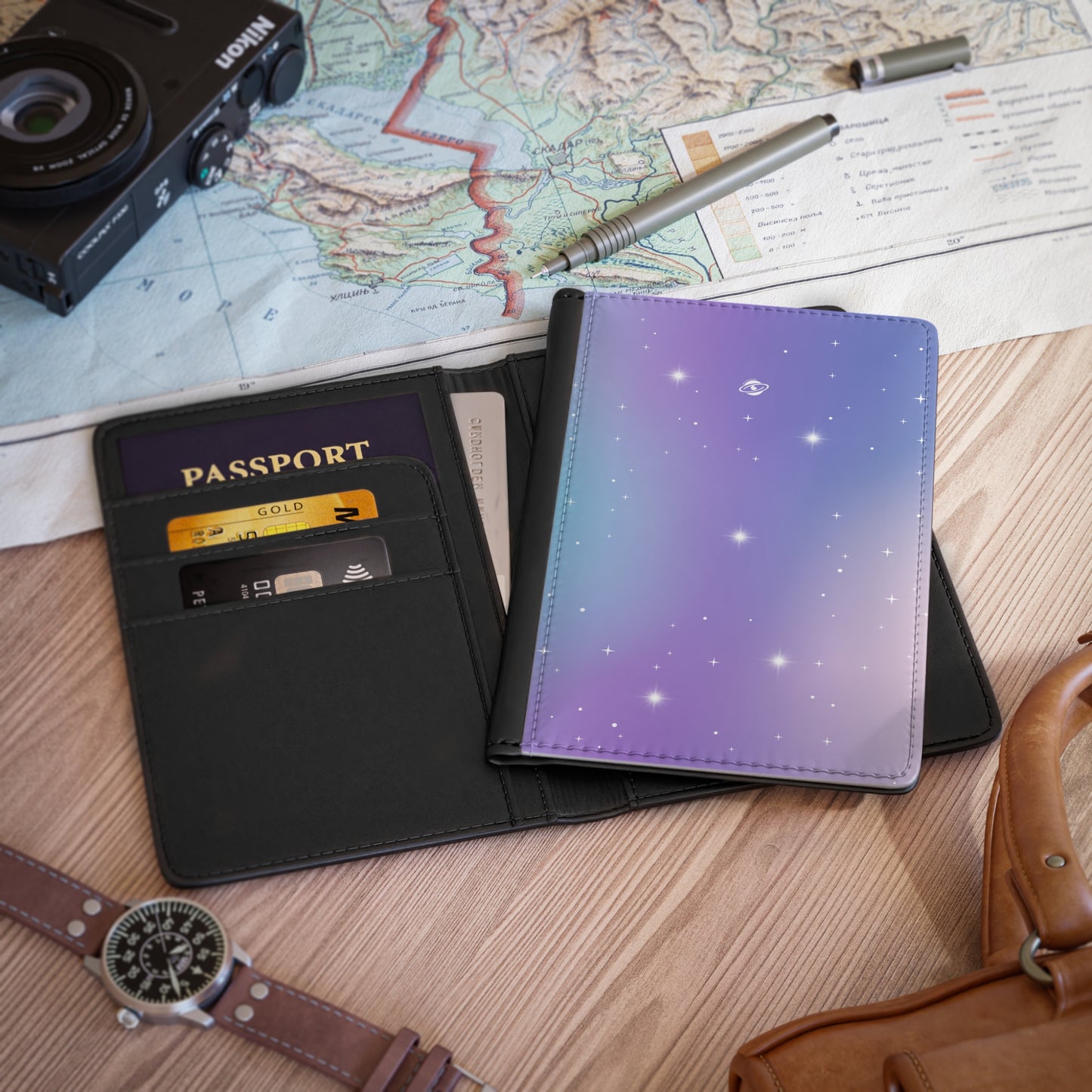 Purple Rain Passport Cover