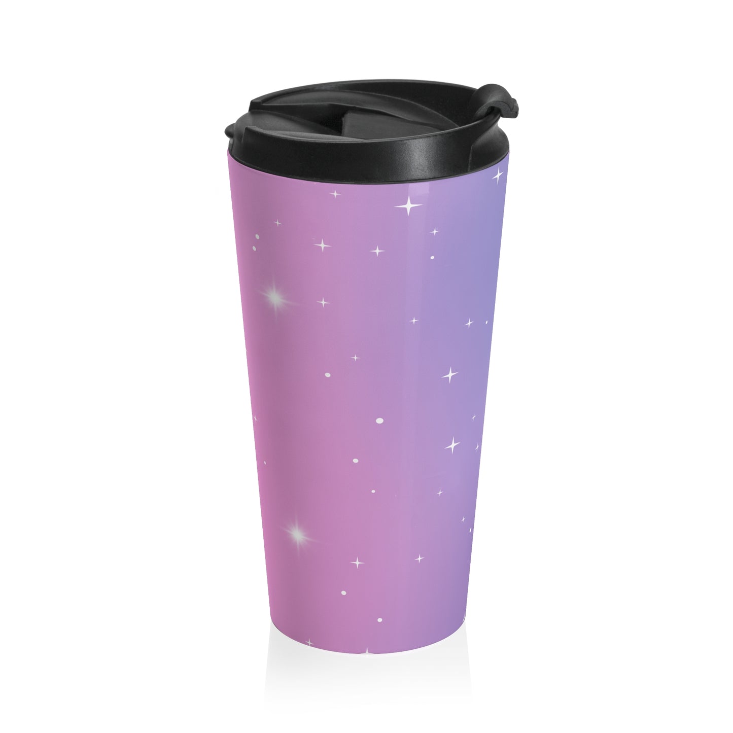 Pretty In Pink Stainless Steel Travel Mug
