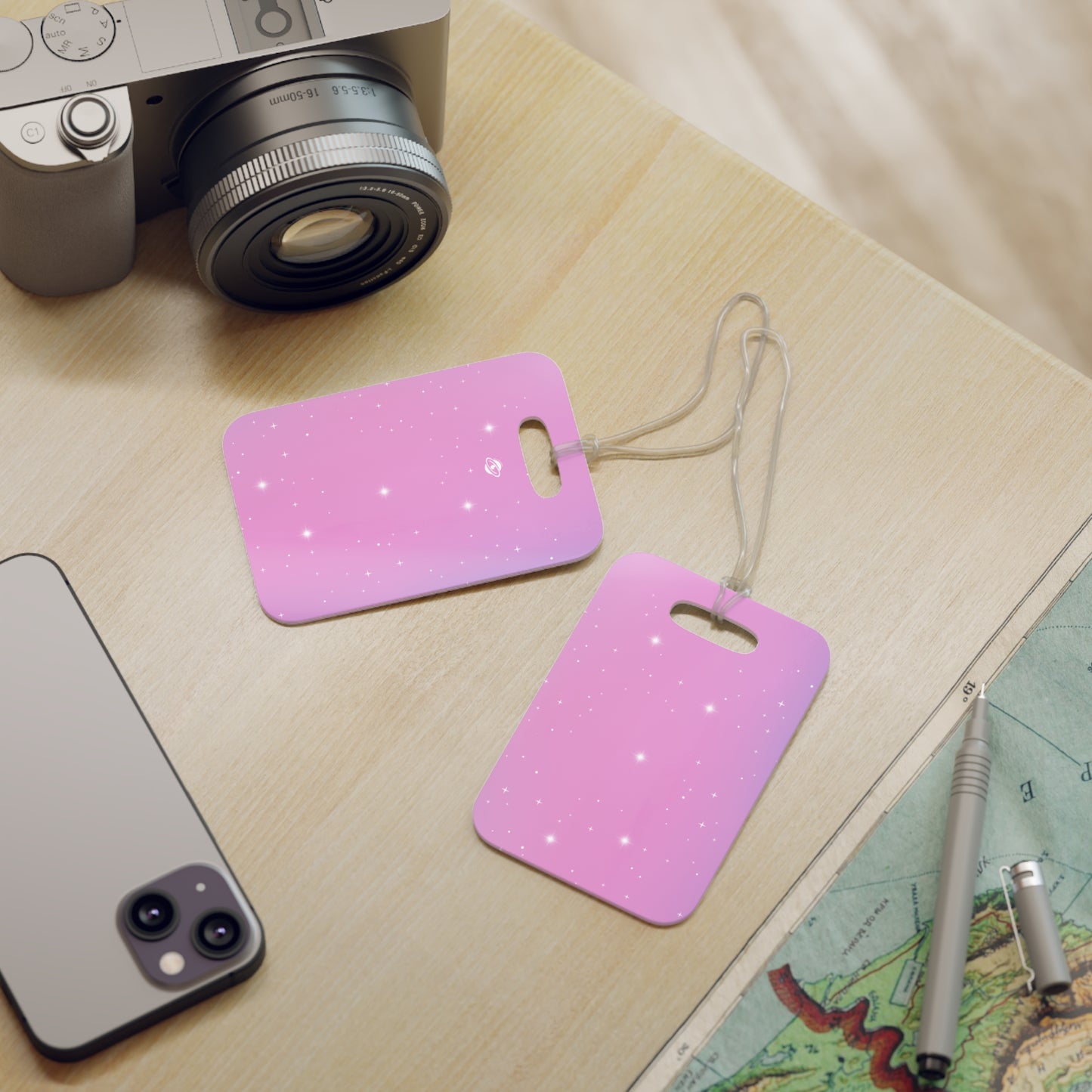 Pretty In Pink Luggage Tag