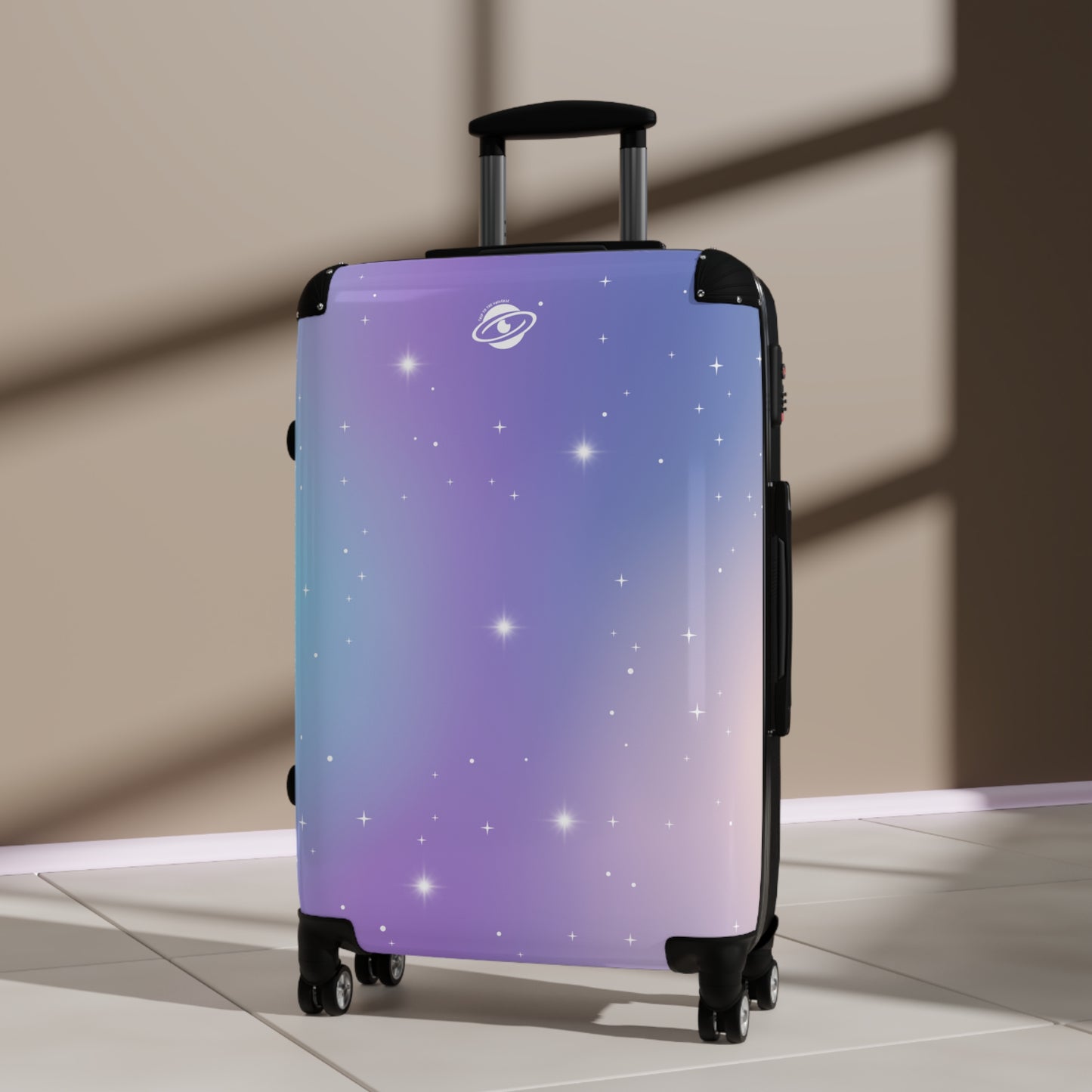 Purple Rain Check-In Suitcase