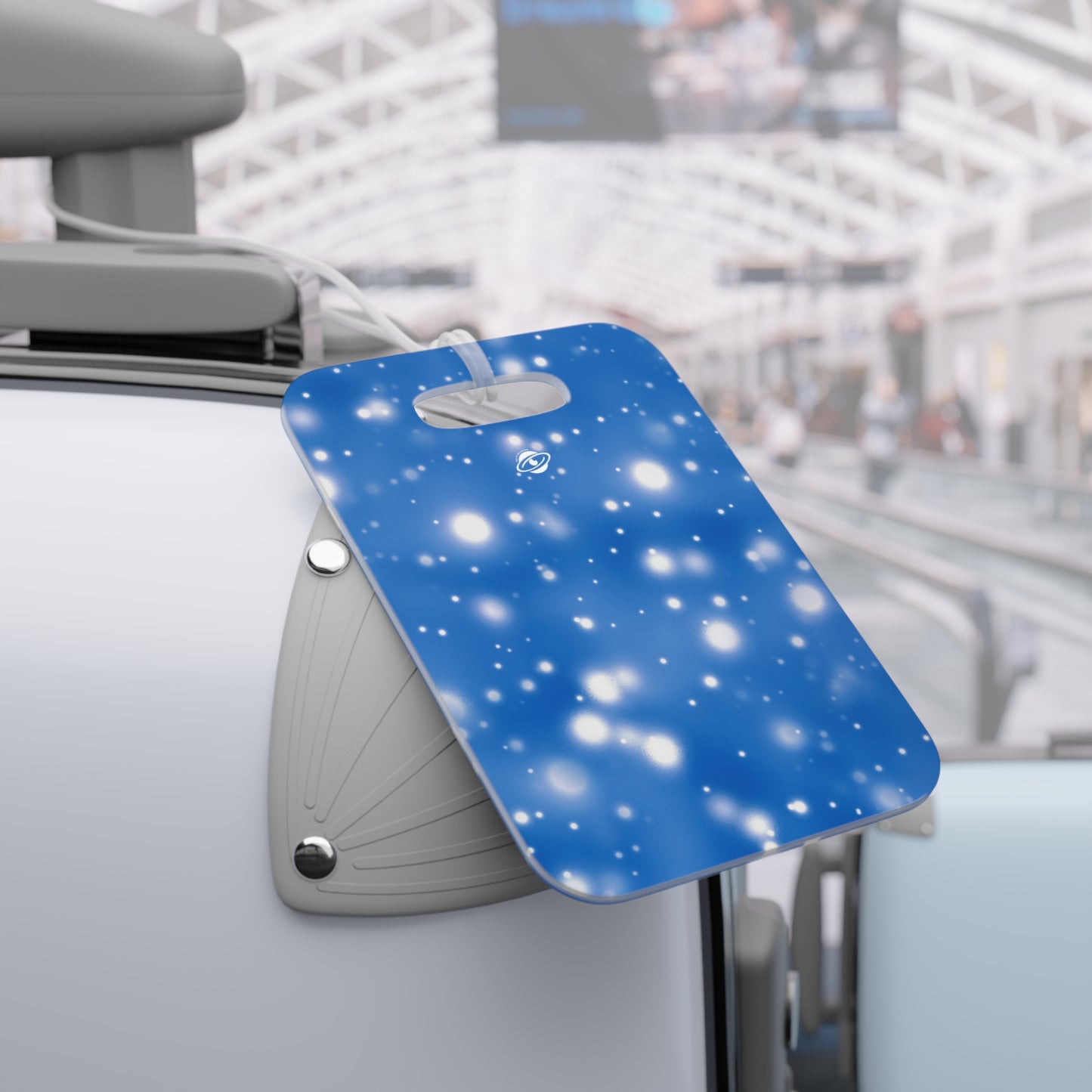 Blue Cookie Luggage Tag