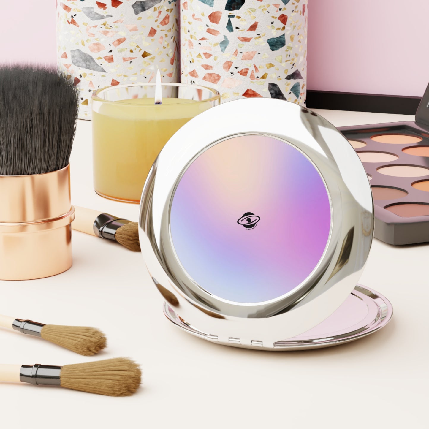 Purple Haze Travel Mirror