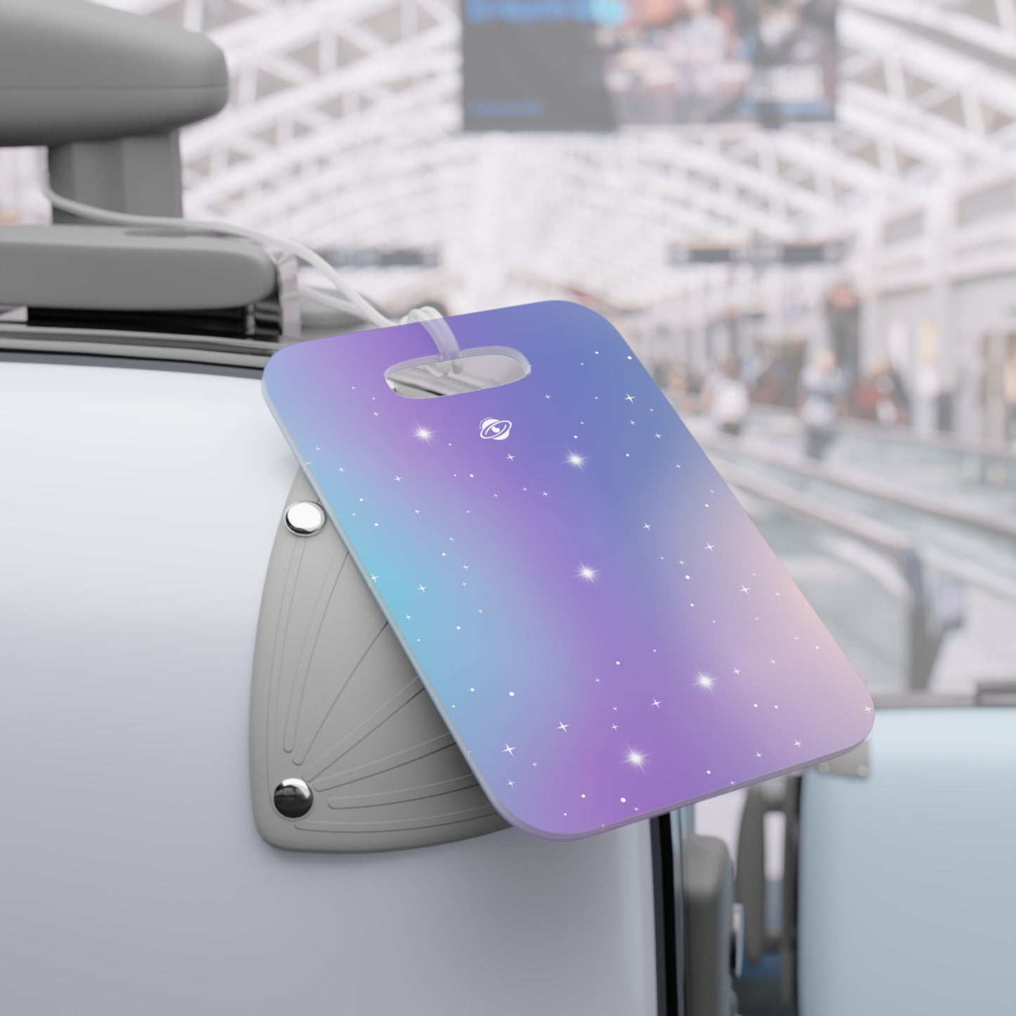 Purple Rain Luggage Tag