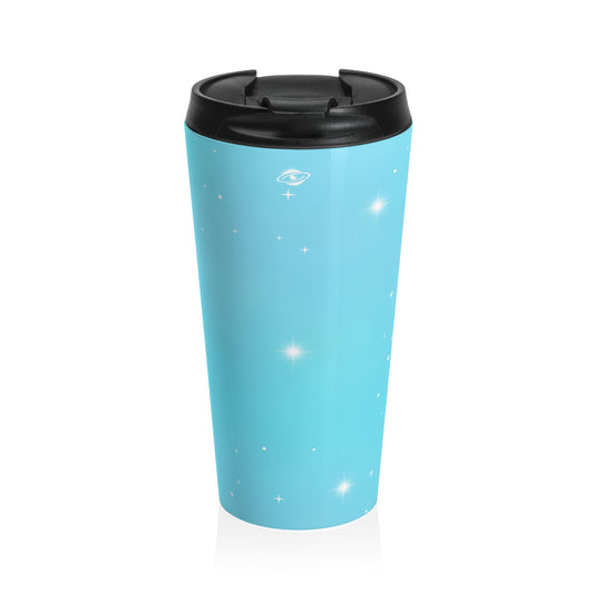 Baby Blue Stainless Steel Travel Mug
