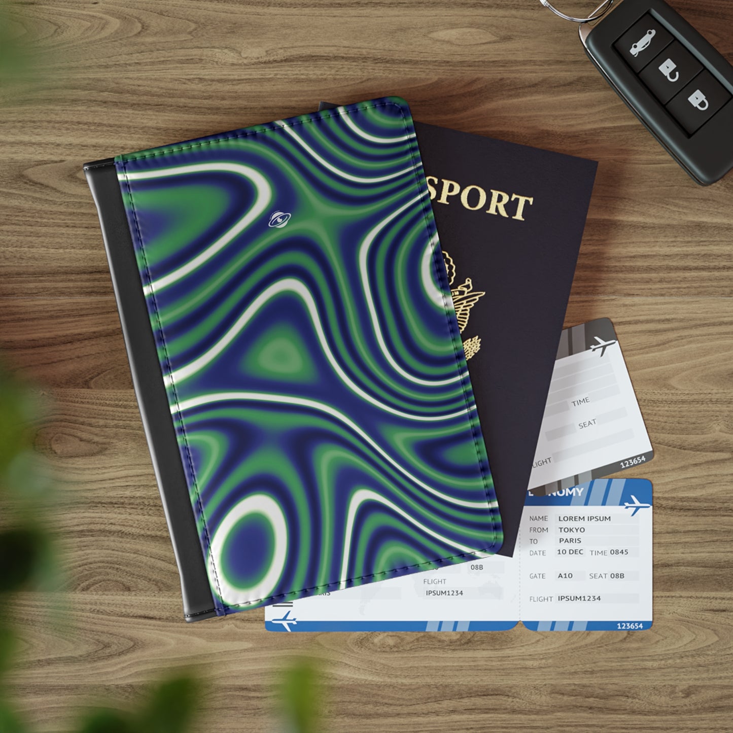 Amnesia Passport Cover
