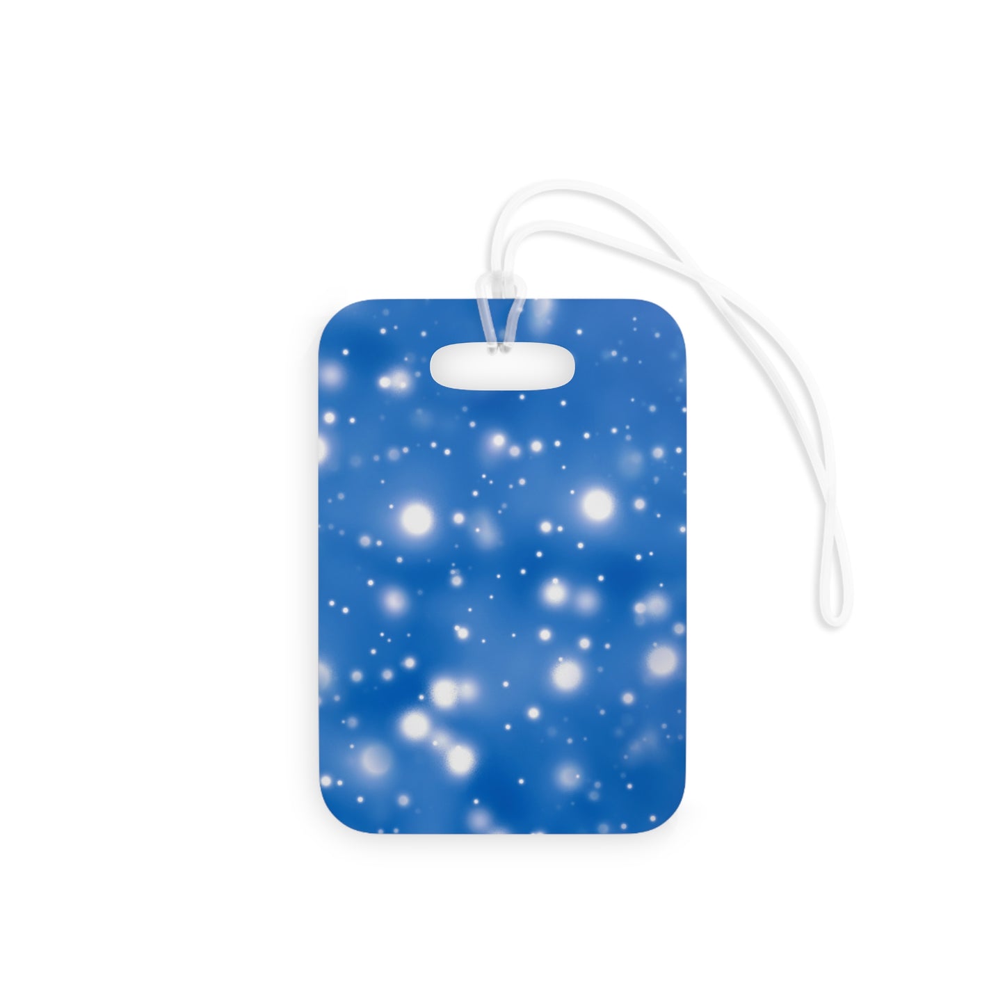 Blue Cookie Luggage Tag