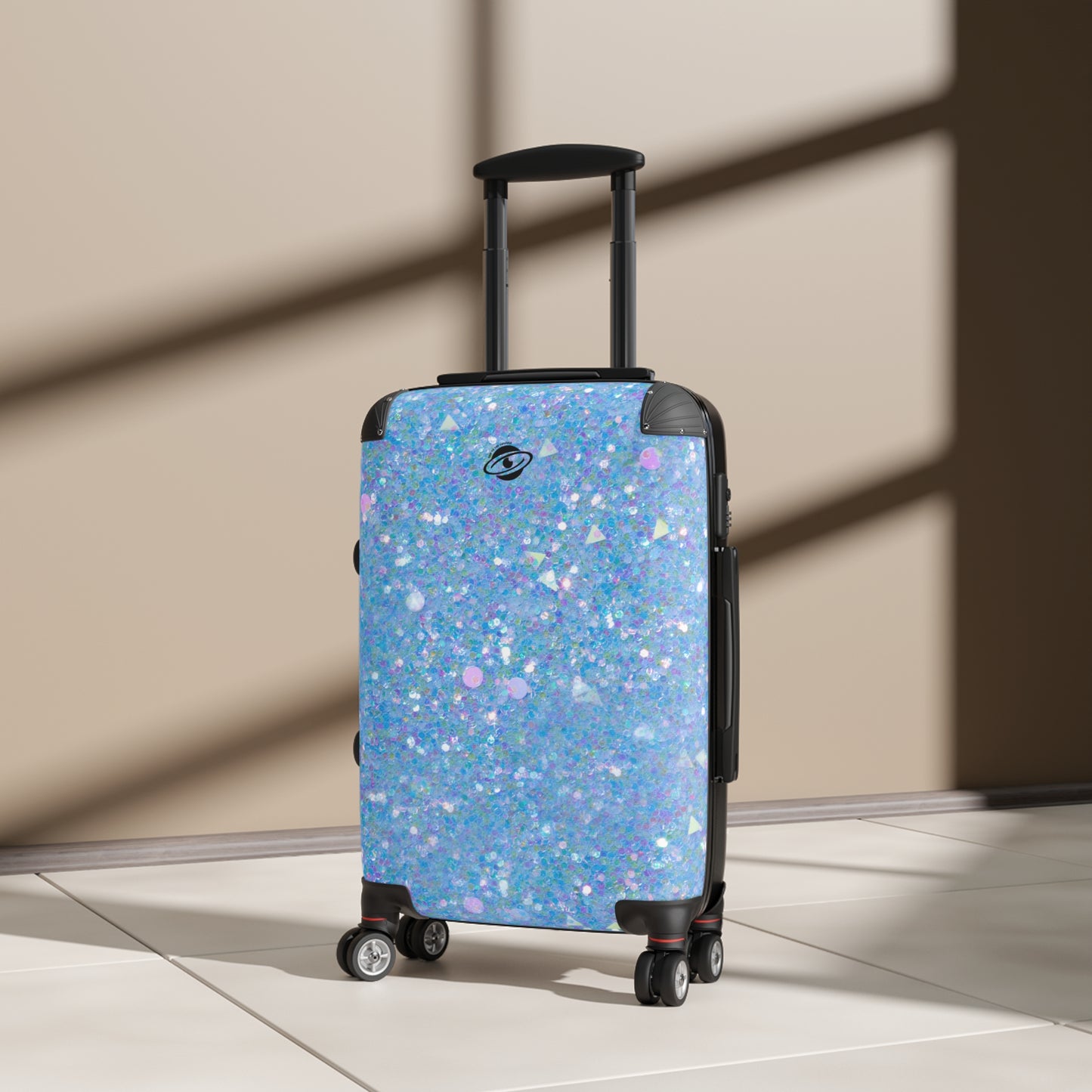 All That Glitters Carry-On Suitcase