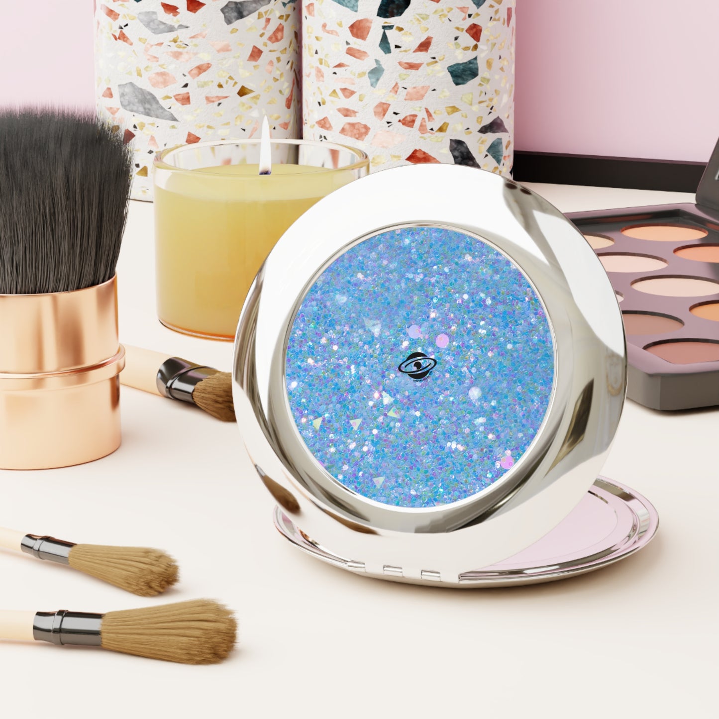 All That Glitters Travel Mirror