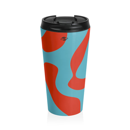 Eye Of The Tiger Stainless Steel Travel Mug