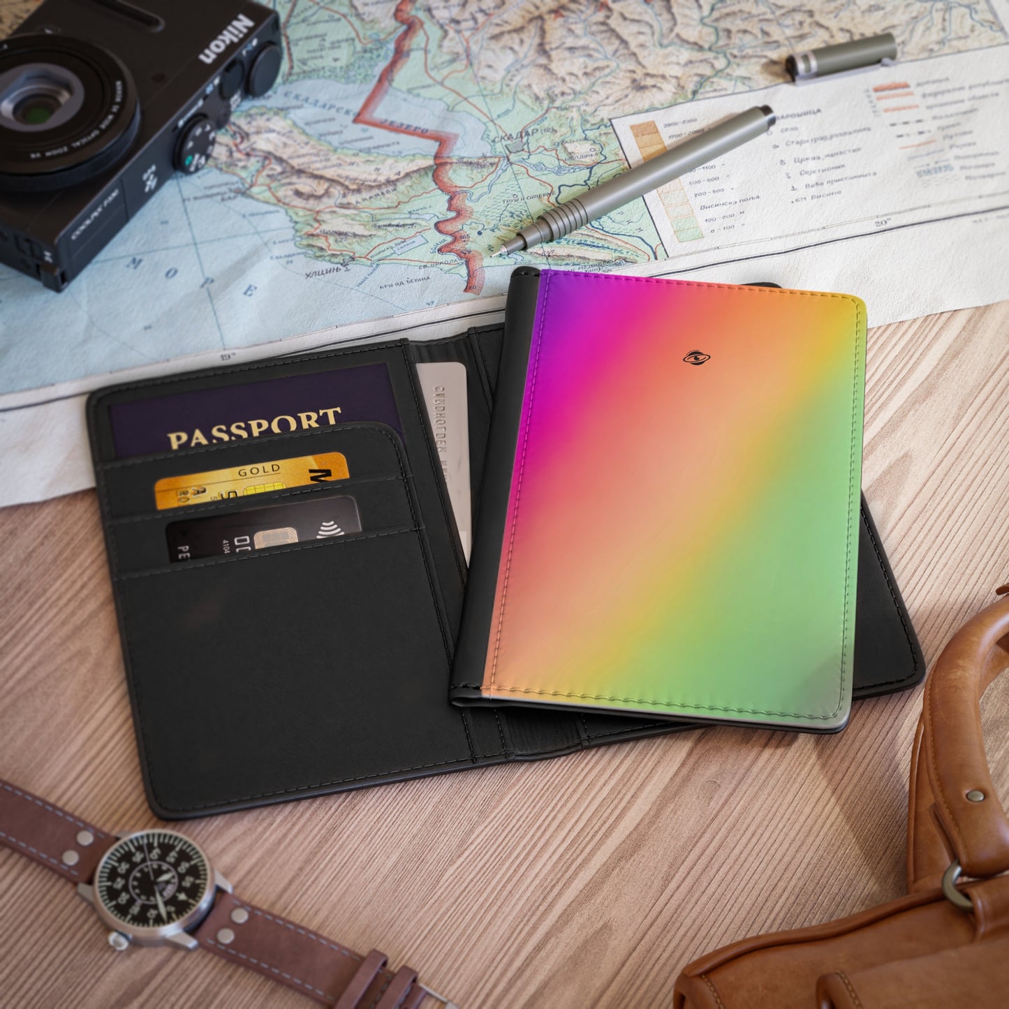 I Feel Like A Rainbow Passport Cover
