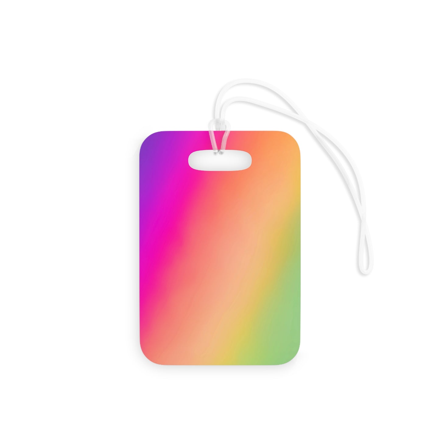 I Feel Like A Rainbow Luggage Tag