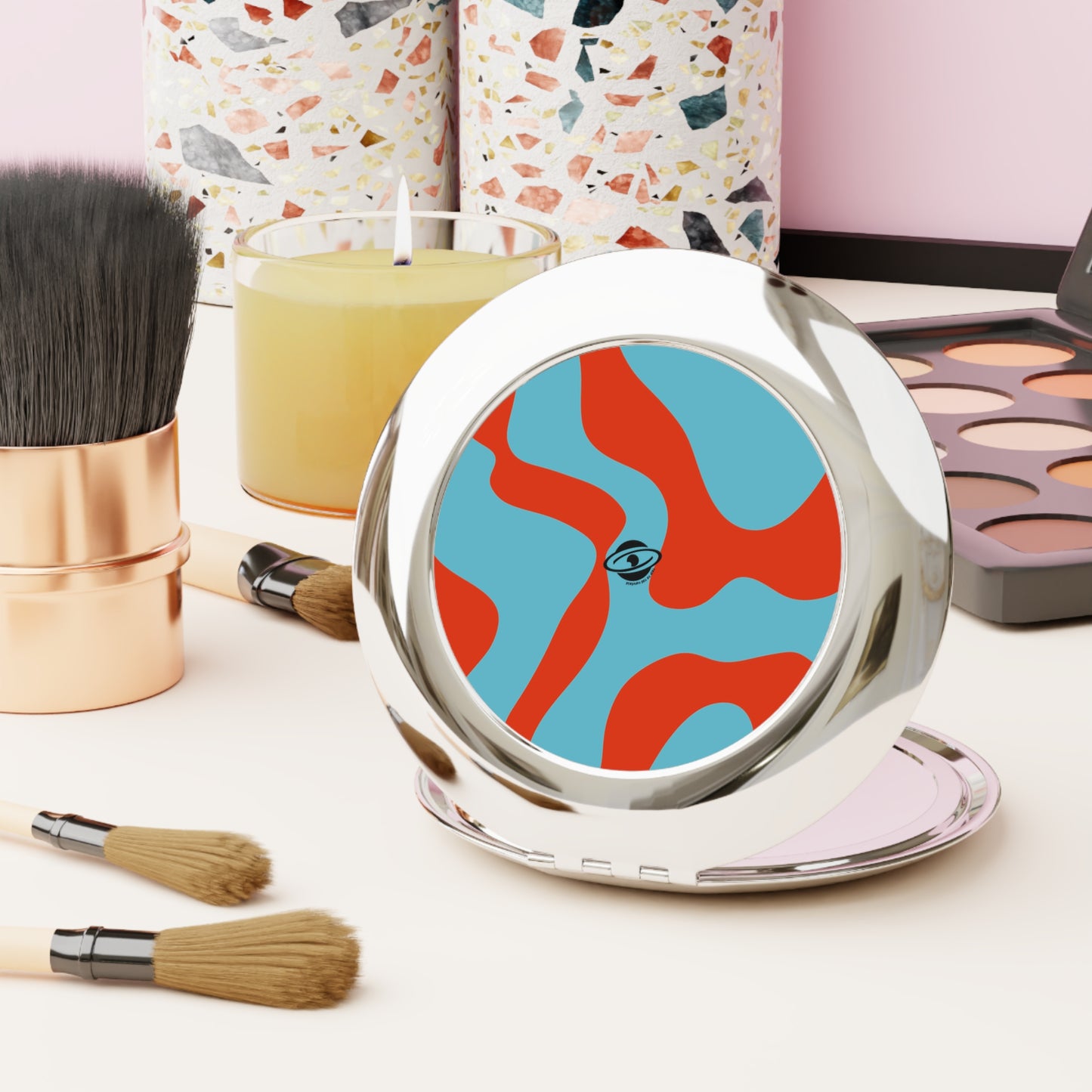 Eye Of The Tiger Travel Mirror